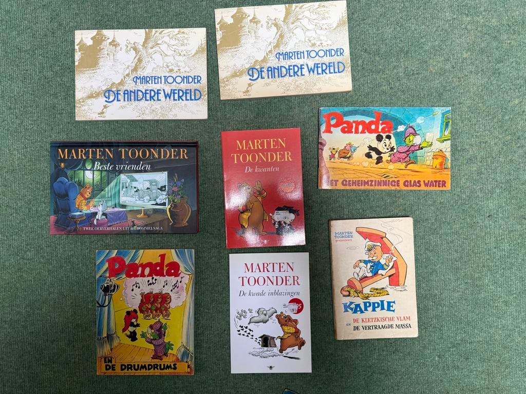 Marten Toonder, Kappie, Tom Poes stripboeken - Diverse, Meerdere stripboeken, Ophalen of Verzenden, Gelezen