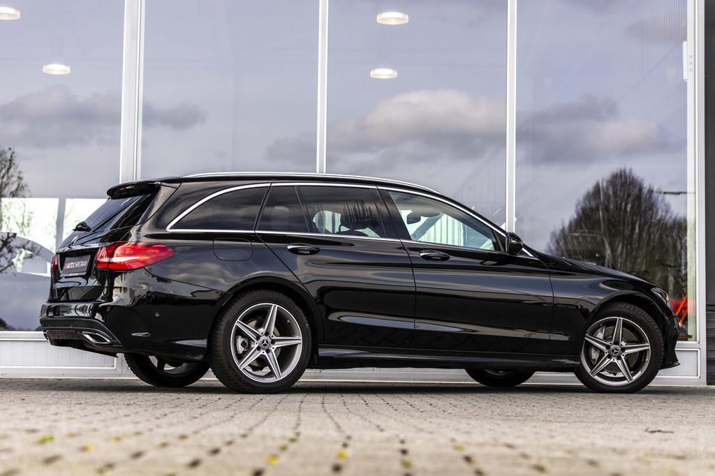 Mercedes-Benz C-Klasse Estate 250 CDI 4MATIC Premium Plus |, Auto's, 12 maanden, 4 cilinders, Zwart, Leder