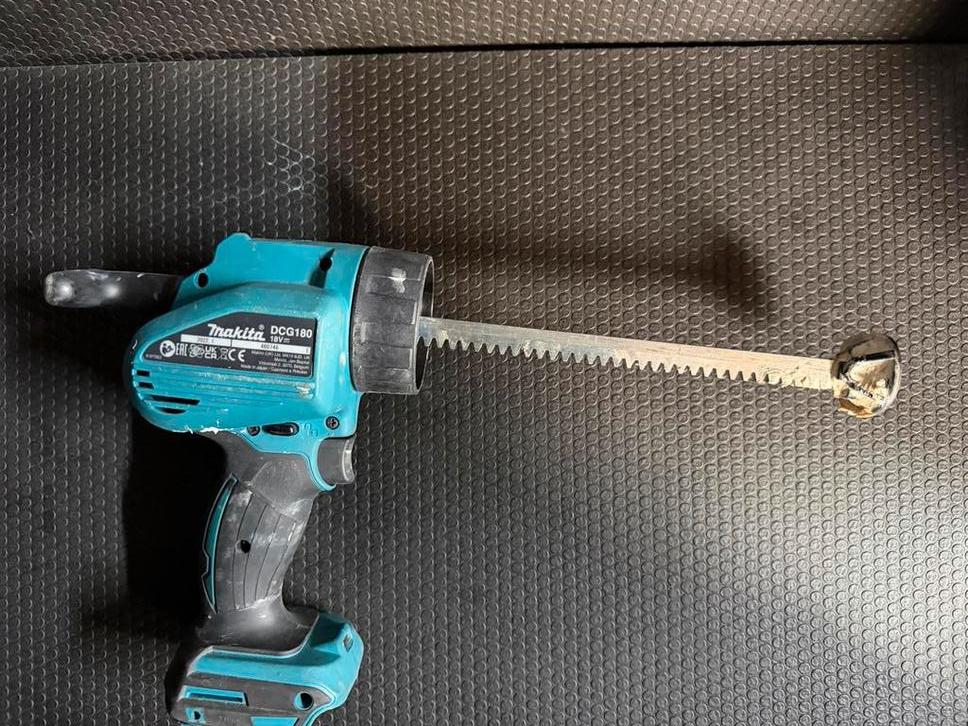 Makita DCG180 Accu Kitspuit - Gebruikt, Ophalen of Verzenden, Gebruikt, Overige typen