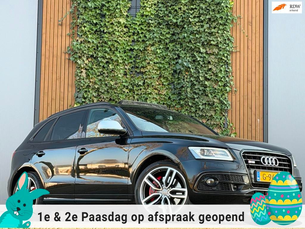 Audi Q5 3.0 TDI SQ5 quattro Pro Line|PANO|DIAMOND|B&O, 15 km/l, Gebruikt, Startonderbreker, Zwart