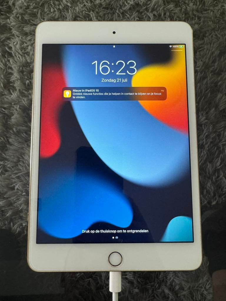 iPad mini 4 - 128GB - zeer goede staat, Computers en Software, Apple iPads, 8 inch, Ophalen of Verzenden, Zo goed als nieuw, 128 GB