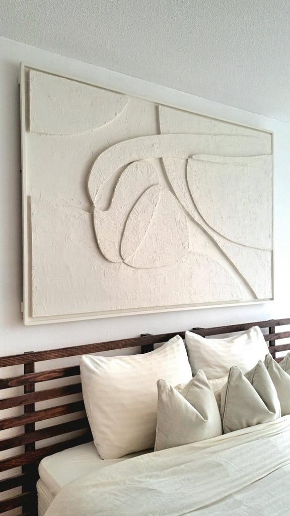 Groot Design Japandi 3D Wanddecoratie(122x183)-Handgemaakt, Ophalen of Verzenden, Nieuw