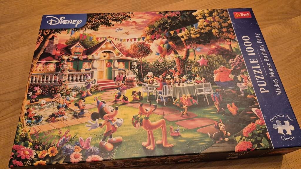 Disney puzzel 1000 stukjes, Hobby en Vrije tijd, Denksport en Puzzels, Ophalen of Verzenden, 500 t/m 1500 stukjes, Zo goed als nieuw