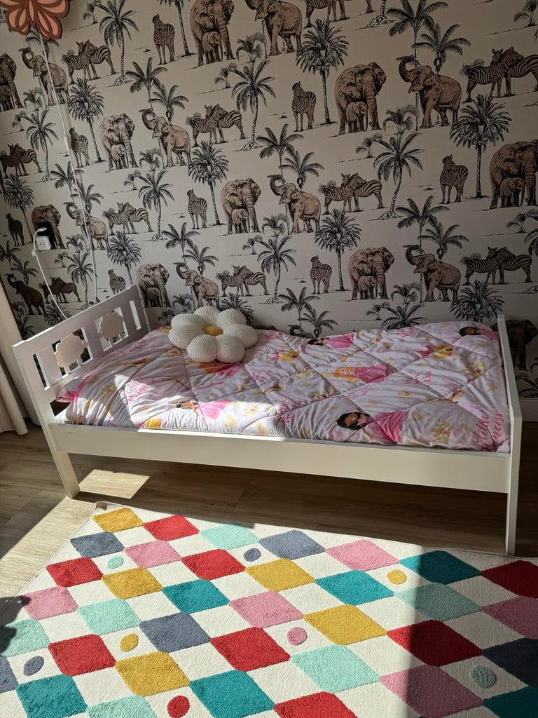 IKEA Kritter Peuterbed - Graag deze week ophalen!, Ophalen, Gebruikt, 70 tot 85 cm, 140 tot 160 cm