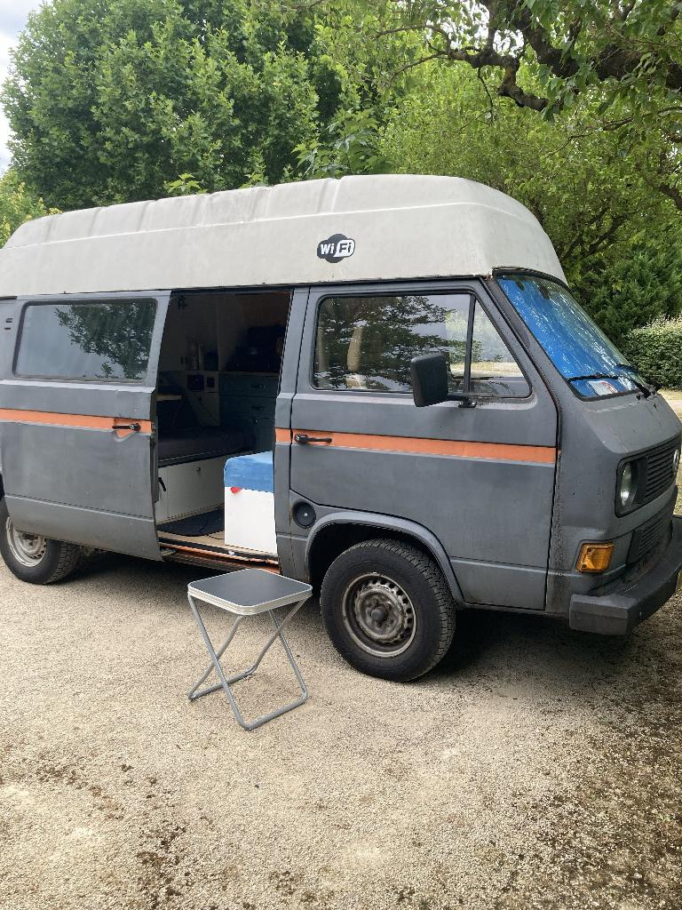Volkswagen T3 camper | APK 7/2027 | nieuwe uitlaat, banden, Caravans en Kamperen, Campers, Chemisch toilet, Volkswagen, Handgeschakeld