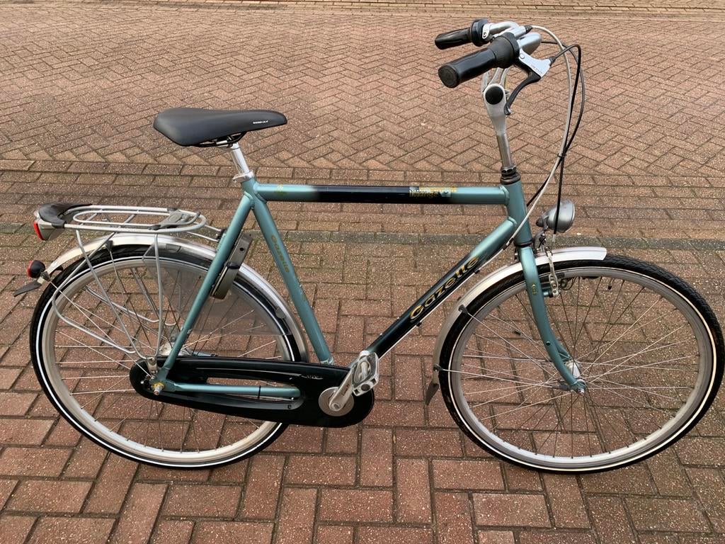 Gazelle orange,herenfiets 28 inch banden.garantie, Fietsen en Brommers, Fietsen | Dames | Omafietsen, 56 cm of meer, Ophalen of Verzenden
