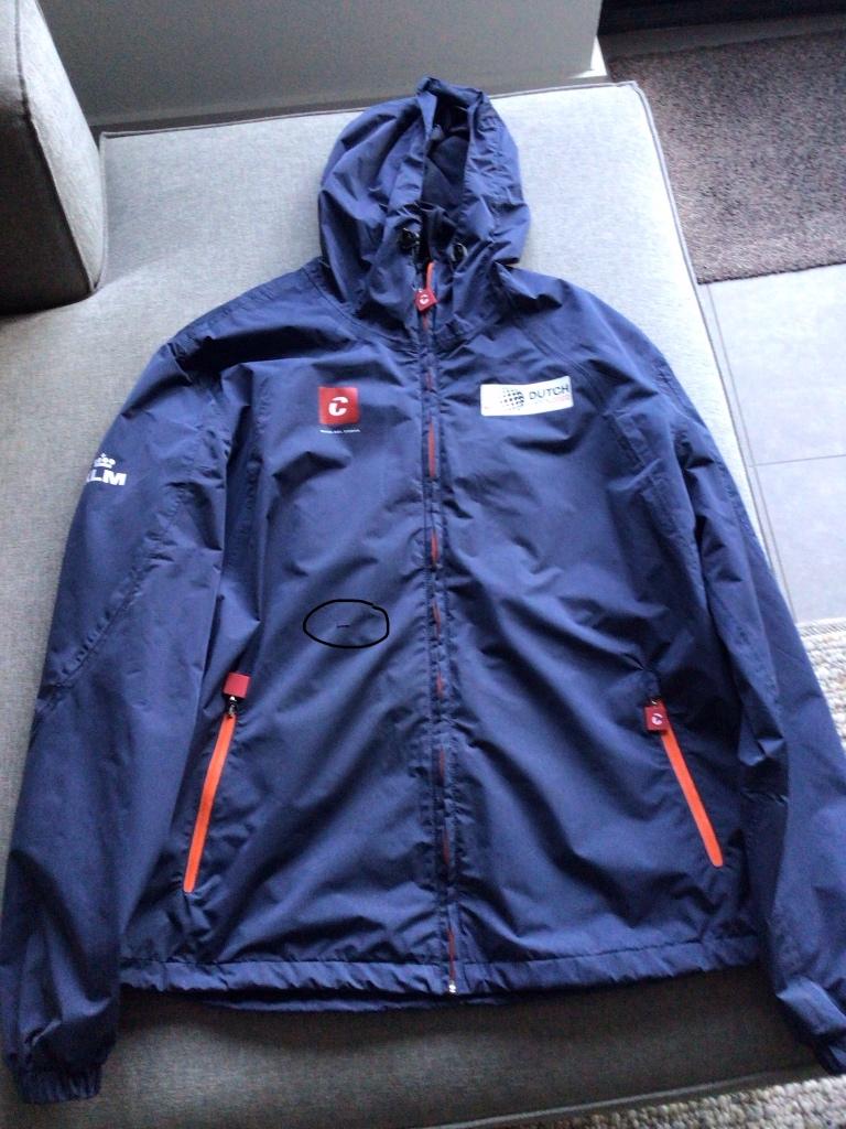 Regenjas Duca de Cosma KLM open 2022, Ophalen of Verzenden, Gebruikt, Kleding, Overige merken