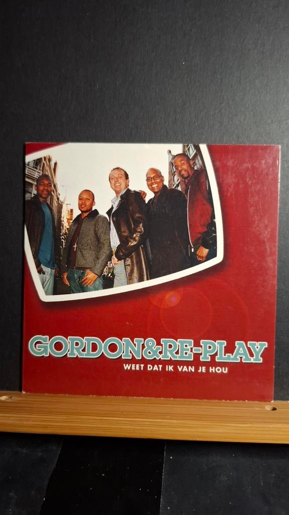 Gordon & Re-Play - Weet Dat Ik Van Je Hou CD, Ophalen of Verzenden, Gebruikt, Levenslied of Smartlap