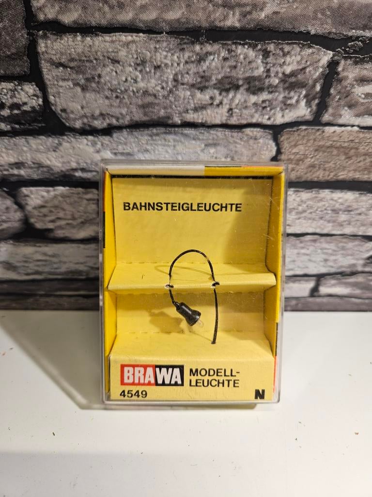 1x perronverlichtung N spoor modeltrein 1:160, Hobby en Vrije tijd, Modeltreinen | N-Spoor, Ophalen of Verzenden, Nieuw, Gelijkstroom of Wisselstroom