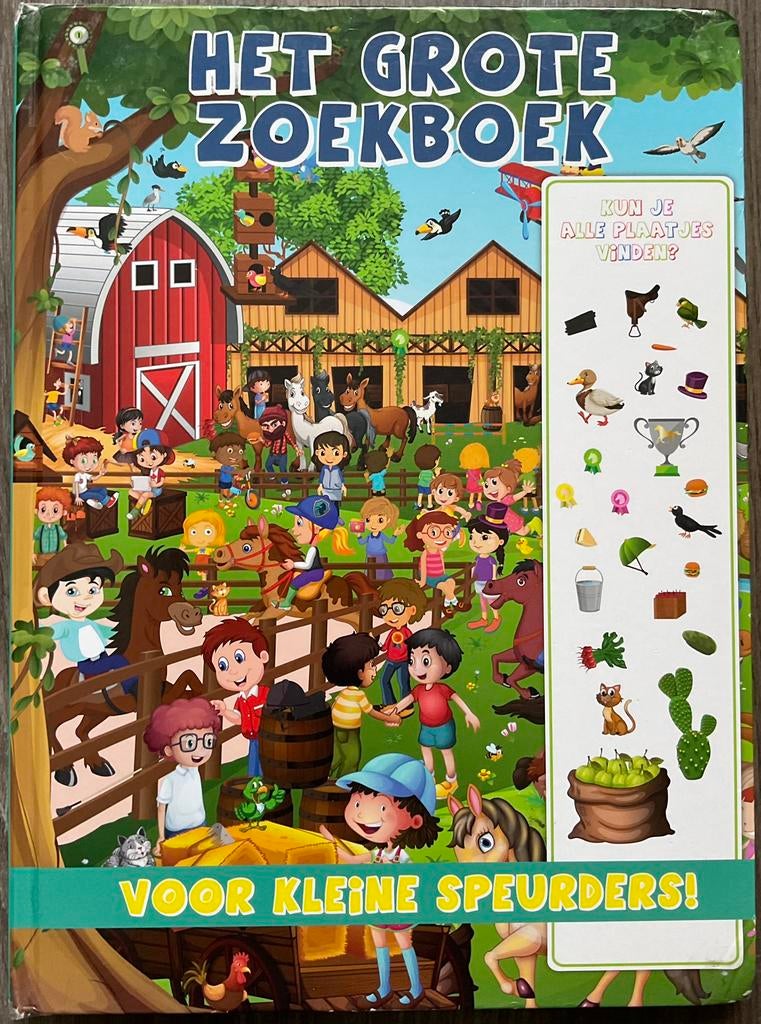 XL HET GROTE ZOEKBOEK voor kleine speurders! MANEGE, Boeken, Ophalen of Verzenden, Gelezen