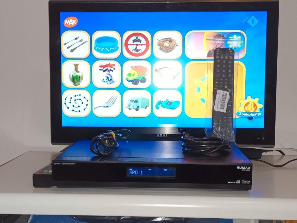 Humax Full HD digitale ontvanger,type IHDR-5200C met 1 TB HD, Ophalen of Verzenden, Zo goed als nieuw, HDMI, 500 tot 1500 GB