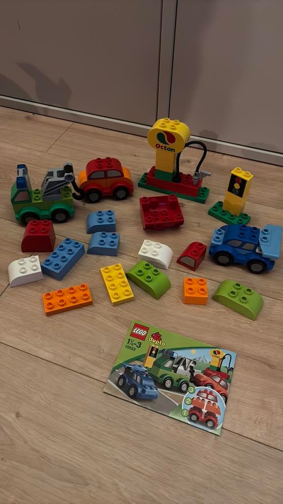 Duplo mix and match auto’s, Ophalen of Verzenden, Zo goed als nieuw, Complete set, Duplo