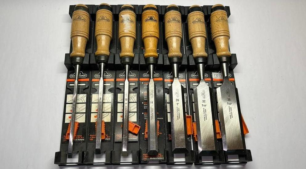 Nooitgedagt beitelset NIEUW ( beitels houtbeitels ), Nooitgedagt, Nieuw, Ophalen of Verzenden, Nooitgedacht