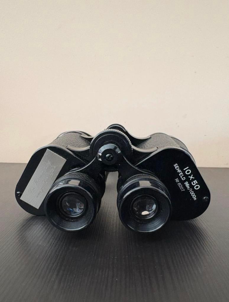 Vintage Sehfeld 10x50 verrekijker, Audio, Tv en Foto, Optische apparatuur | Verrekijkers, Ophalen of Verzenden, Gebruikt, 8 tot 12x