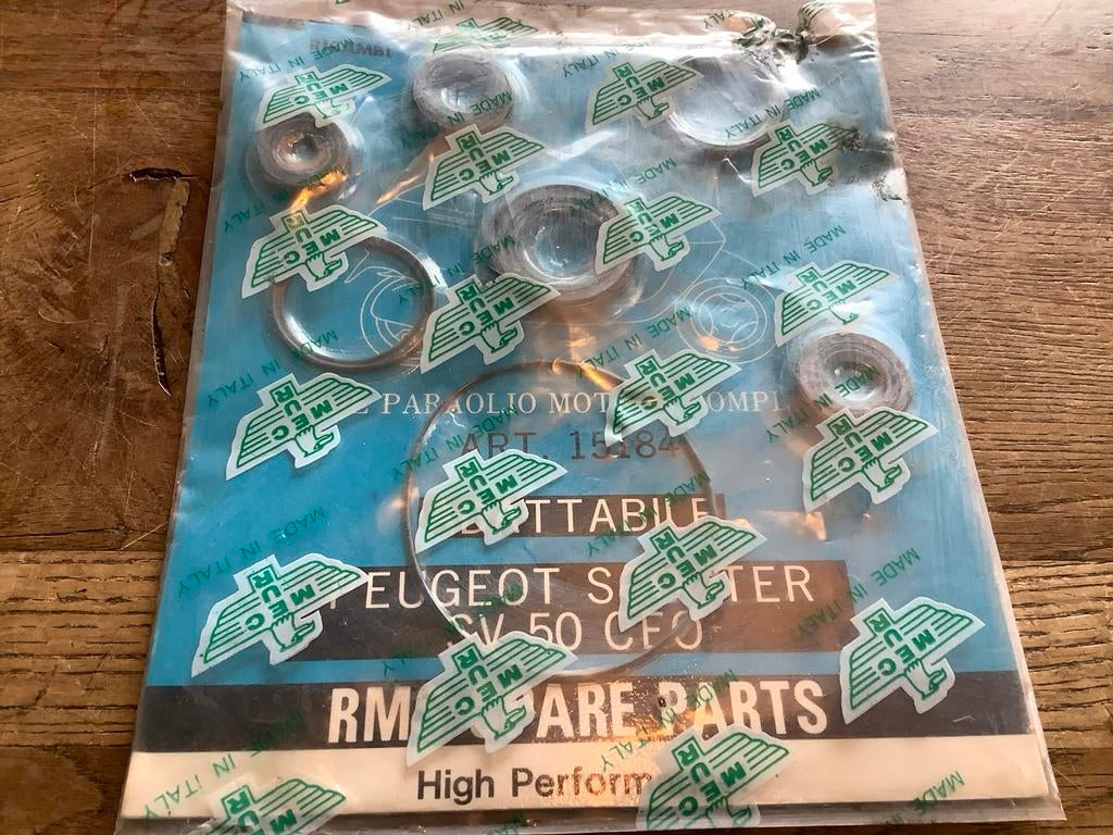 Peugeot SV50 keerringen set.    (B.O), Verzenden, Nieuw, Overige typen, Peugeot