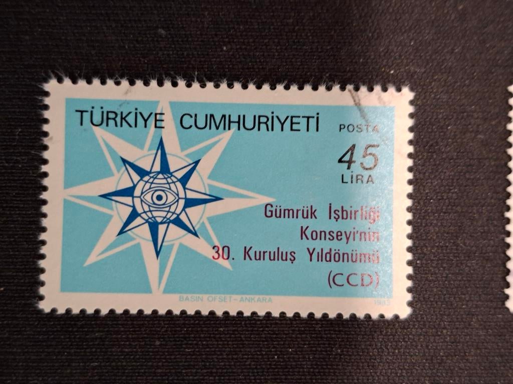 Turkije, Ophalen of Verzenden, Overige landen, Gestempeld