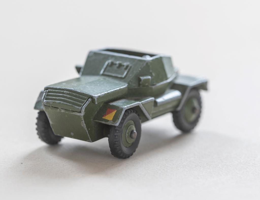 Dinky Toys 673 Scout Car, Verzenden, Gebruikt, Bus of Vrachtwagen, Dinky Toys