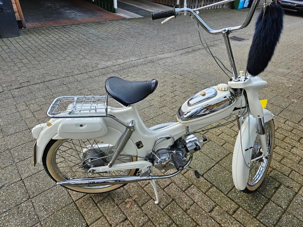 Puch kikkerbek vs50lbromfiets - Wit - Goede staat, Ophalen of Verzenden, Zo goed als nieuw, Overige modellen
