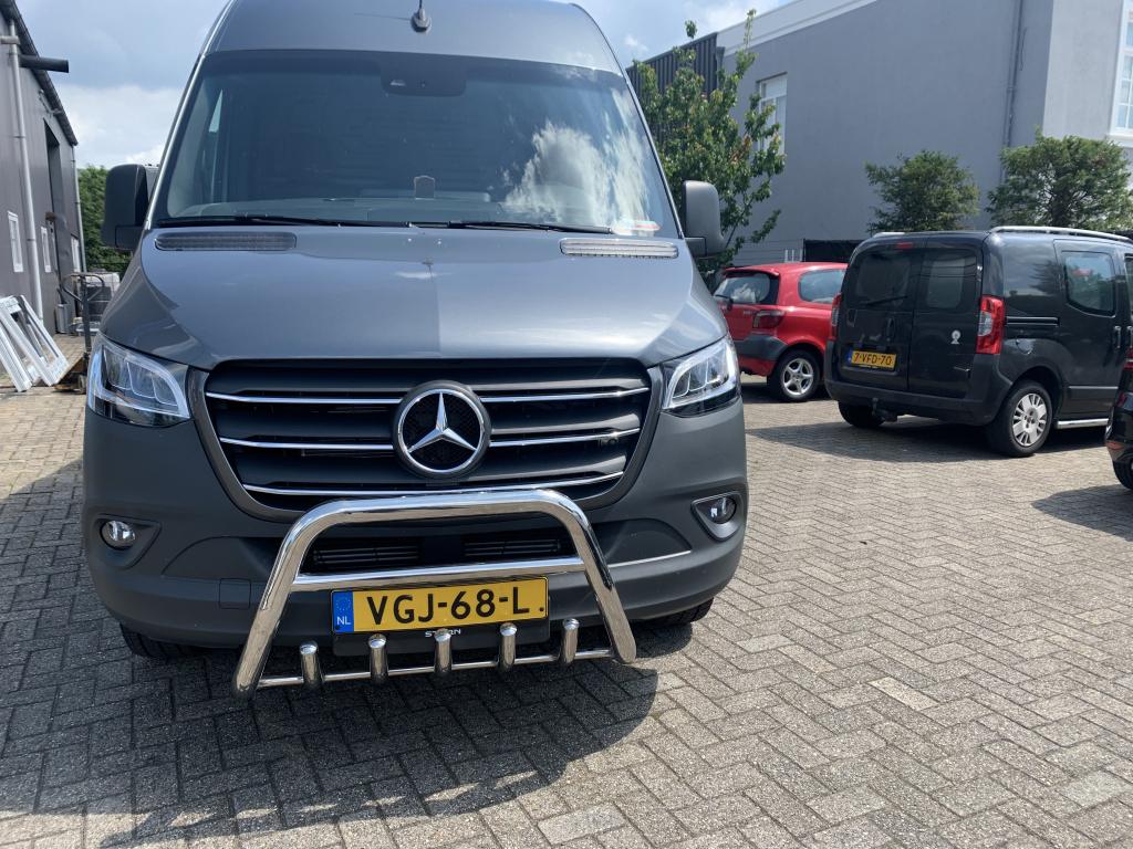 MB Sprinter W907 Bullbar Pushbar, Ophalen, Niet ingevuld, Niet ingevuld, Niet ingevuld