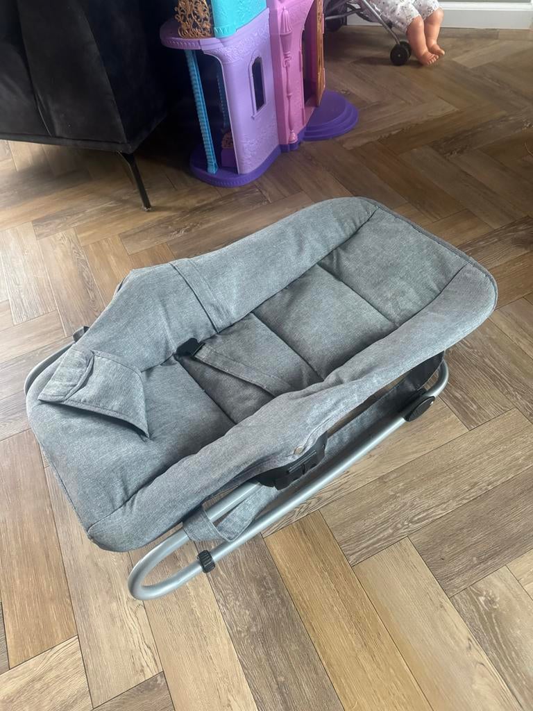 Fijne baby ligstoel - Zo goed als nieuw en wasbaar, Kinderen en Baby's, Wipstoeltjes, Ophalen, Zo goed als nieuw, Wipstoel, Overige merken