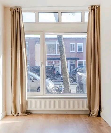 Ikea gordijnen 145 bij 300, Ophalen of Verzenden, Minder dan 10 m², Beige