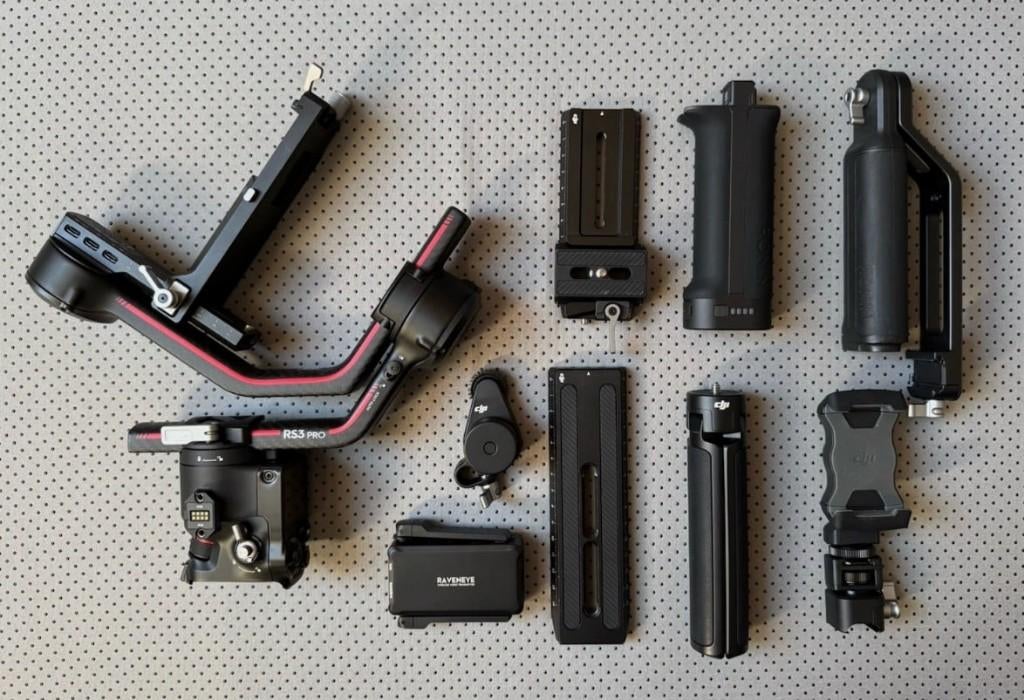 DJI RS3 Pro 3-assige cameragimbalstabilisator Pro Combo, Ophalen of Verzenden, Zo goed als nieuw, Minder dan 150 cm, Overige typen