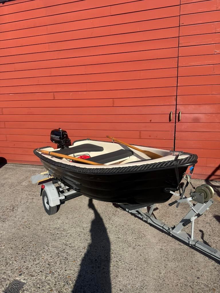 Marine 310. Bootje + motor + trailer, Tot 10 pk, Ophalen of Verzenden, Zo goed als nieuw, 3 tot 6 meter