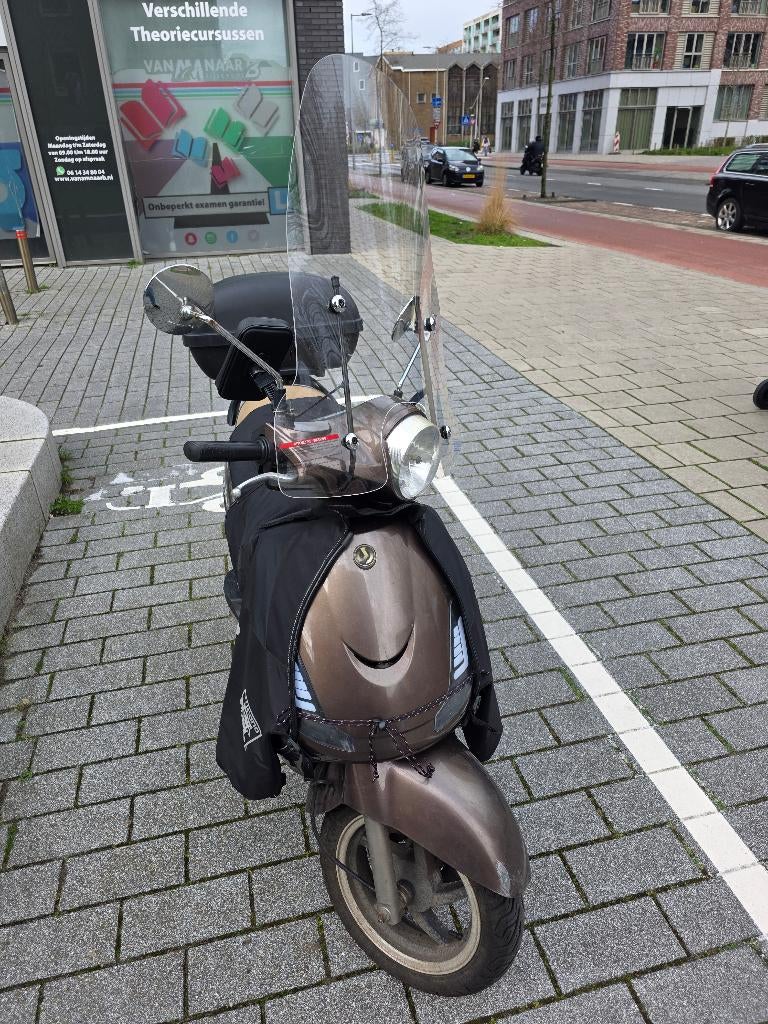 Sym Fiddle II 2016, Ophalen, Gebruikt, Maximaal 45 km/u, Benzine