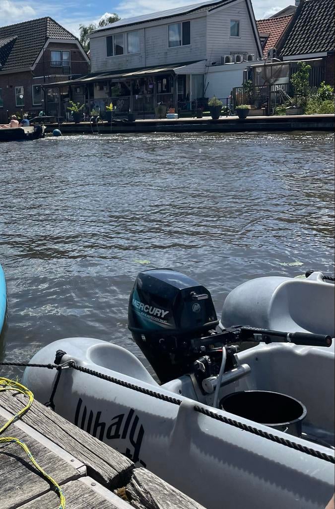 Whaly 310 met Mercury 8pk buitenboordmotor, Ophalen, Gebruikt, Minder dan 10 pk, Tot 6 meter