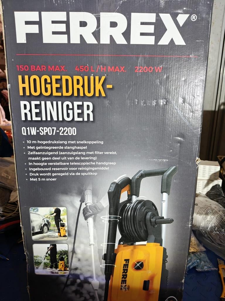 Hoge drukreinger, Ophalen, Zo goed als nieuw, Elektrisch