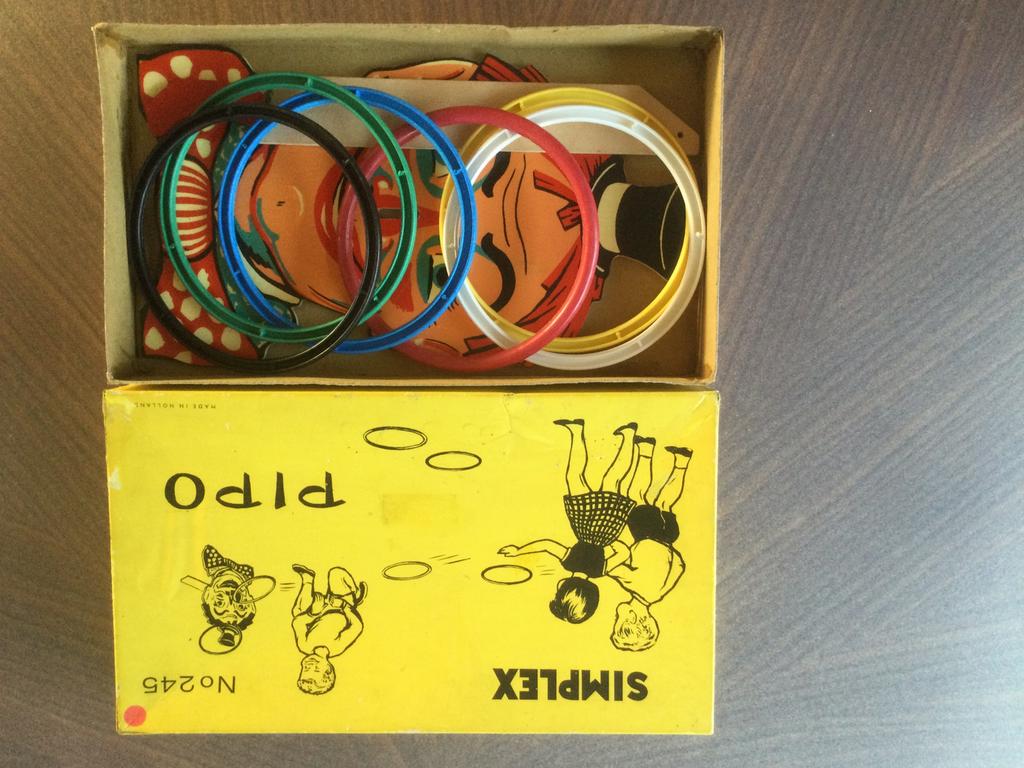 Pipo, werpspel van Simplex Mid Century, Verzamelen, Speelgoed, Zo goed als nieuw, Ophalen of Verzenden