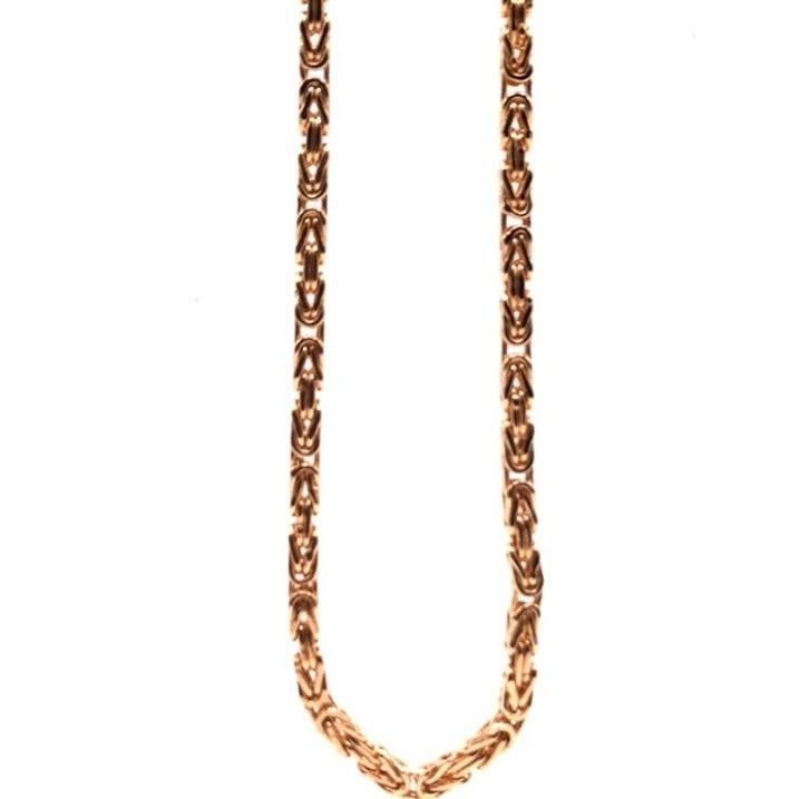 gouden Koningsketting 14kt, Www.bredajuwelier.nl, Nieuw, Ophalen of Verzenden, Www.bredajuwelier.nl