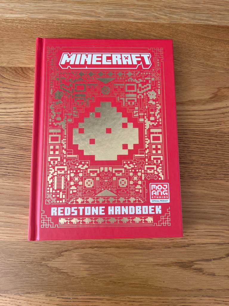 Minecraft Redstone Handboek - Leer Redstone Bouwen, Boeken, Kinderboeken | Jeugd | onder 10 jaar, Nieuw, Non-fictie, Ophalen