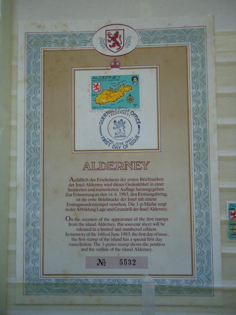 Alderney, Ophalen of Verzenden, Overige landen, Gestempeld