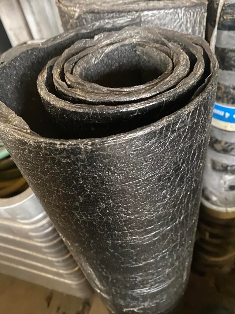 Top kwaliteit dakleer rollen, Ophalen, Zo goed als nieuw, 15 m² of meer, Folie