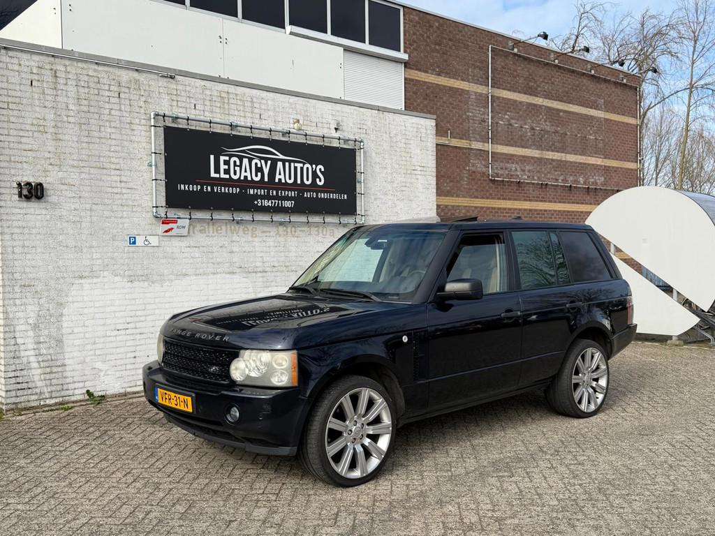Land Rover RANGE ROVER - VOL OPTIES - RIJDT & SCHAKELT GOED!, Automaat, Beige, Blauw, Bedrijf