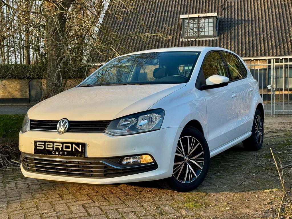 Volkswagen Polo 1.2 TSI 66KW DSG 2017 Wit, Auto's, 4 cilinders, 1039 kg, Wit, Bedrijf
