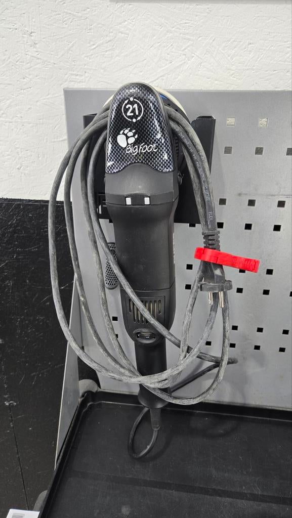 Rupes BigFoot LHR21 Polijstmachine, Ophalen of Verzenden, Zo goed als nieuw, Minder dan 700 watt, Haakse handslijpmachine