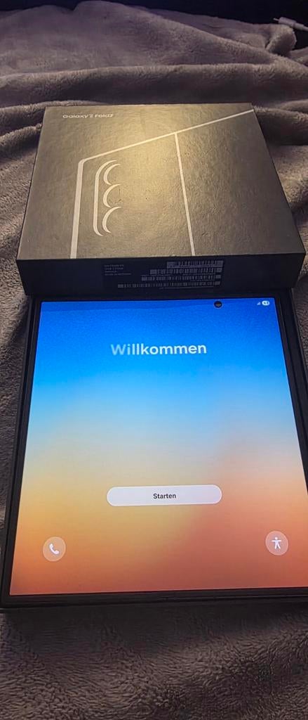 Samsung Galaxy Z Fold7 512GB (KG Locked), 512 GB, Ophalen of Verzenden, Zwart, Galaxy Z Fold