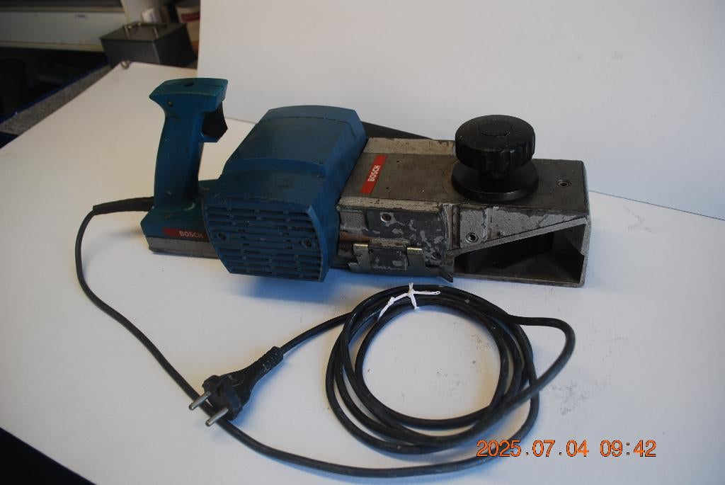 Bosch schaafmachine, Doe-het-zelf en Verbouw, Schaafmachines, Ophalen of Verzenden, Gebruikt, Elektrisch