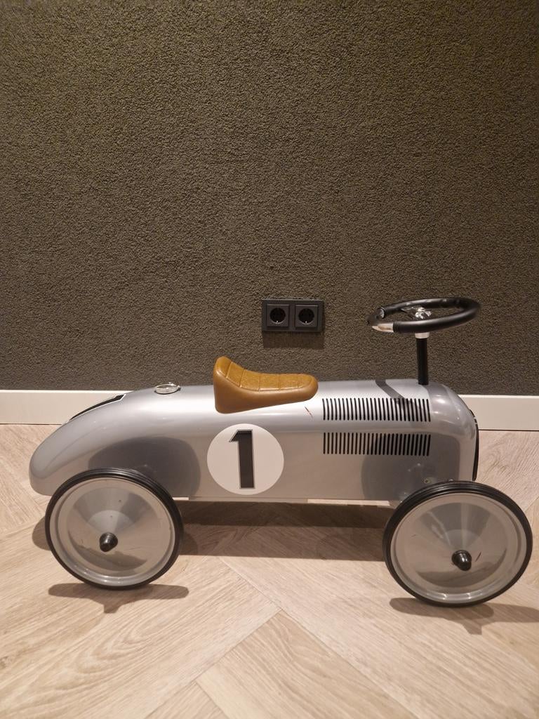 Retro loopwagen in goede staat, Kinderen en Baby's, Speelgoed | Buiten | Voertuigen en Loopfietsen, Zo goed als nieuw, Ophalen