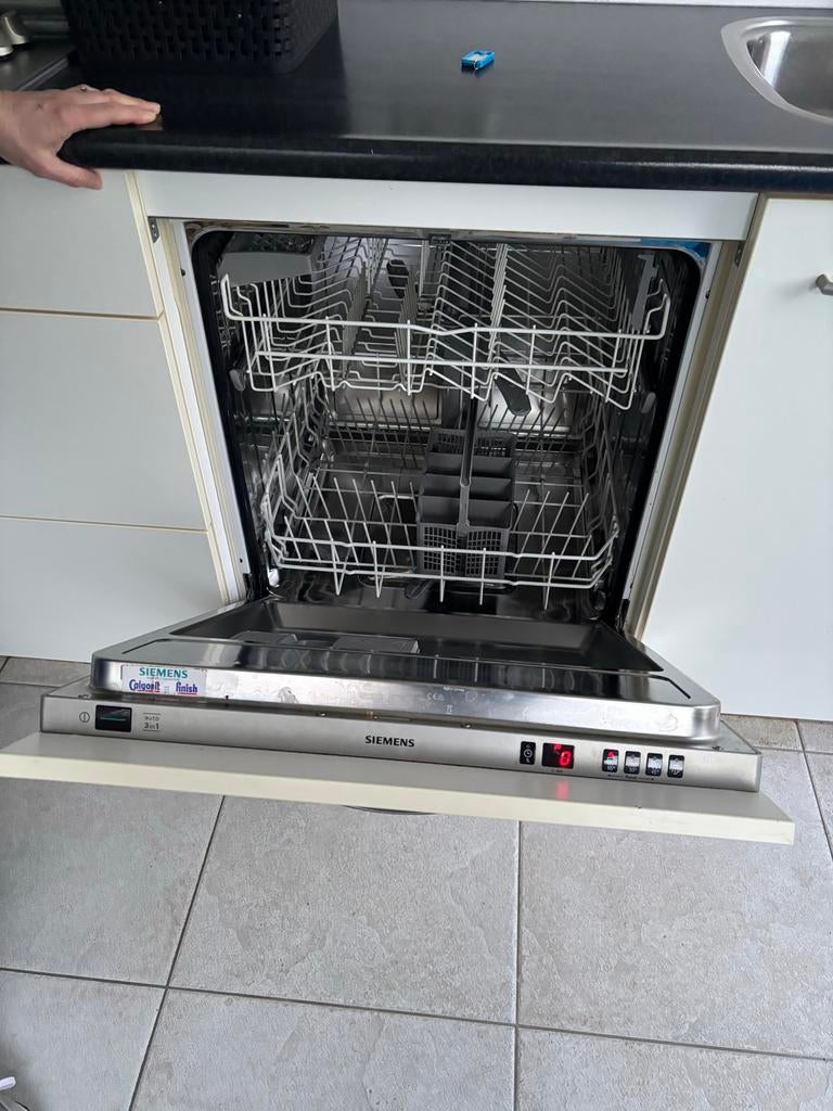 Siemens inbouw vaatwasser S911S, Witgoed en Apparatuur, Ophalen, Gebruikt, 60 cm of meer, Inbouw