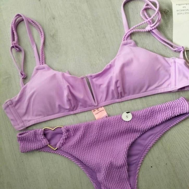 Bikini Hunkemöller, Paars, Nieuw, Ophalen of Verzenden, Bikini