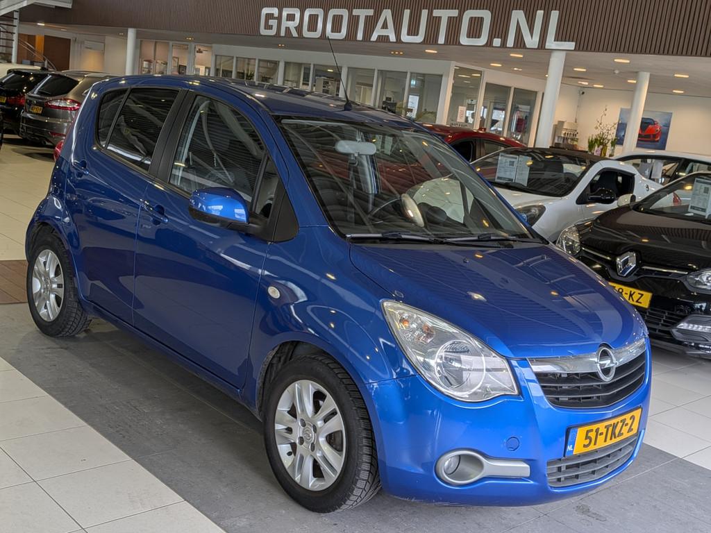 Opel Agila 1.0 Edition Airco, Stuurbekrachtiging (bj 2012), Euro 5, Stof, Gebruikt, 31 €/maand