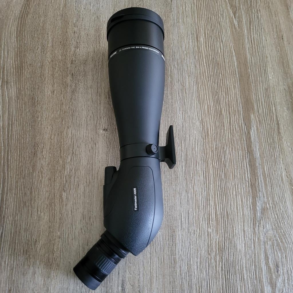 Helios Fieldmaster A90R spotscope met Sirui ET1004-EU, Ophalen of Verzenden, Zo goed als nieuw, Minder dan 80 mm, Lenzentelescoop (refractor)