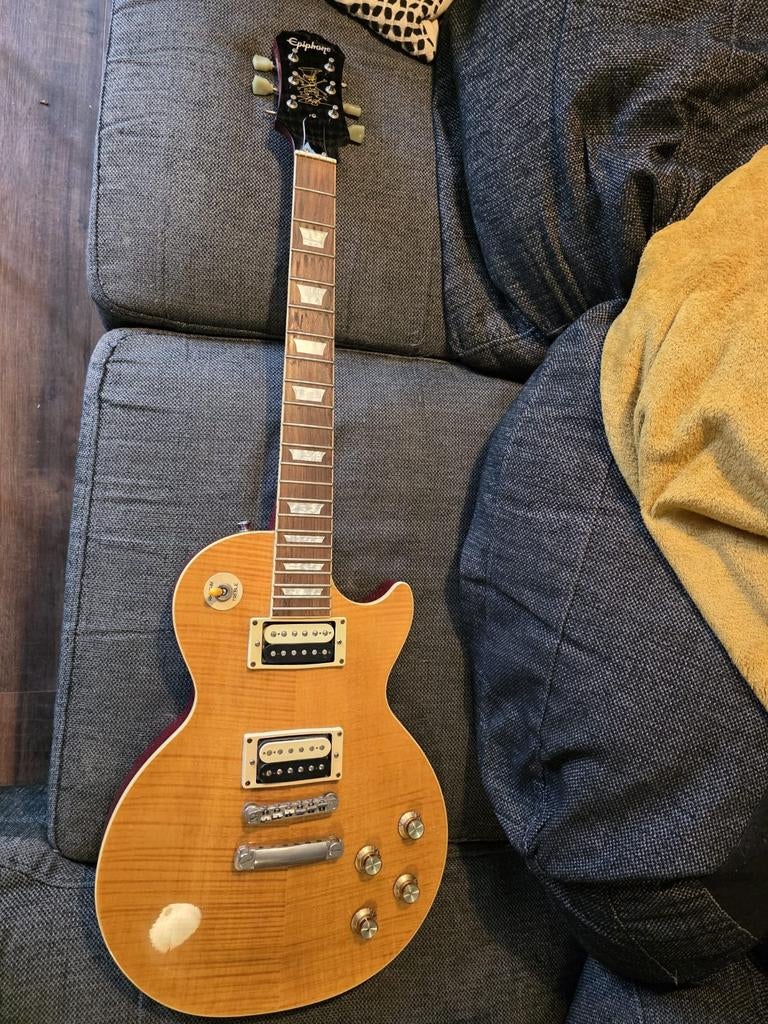 Epiphone Les Paul Slash Signature AFD Burst, Ophalen, Gebruikt, Solid body, Epiphone