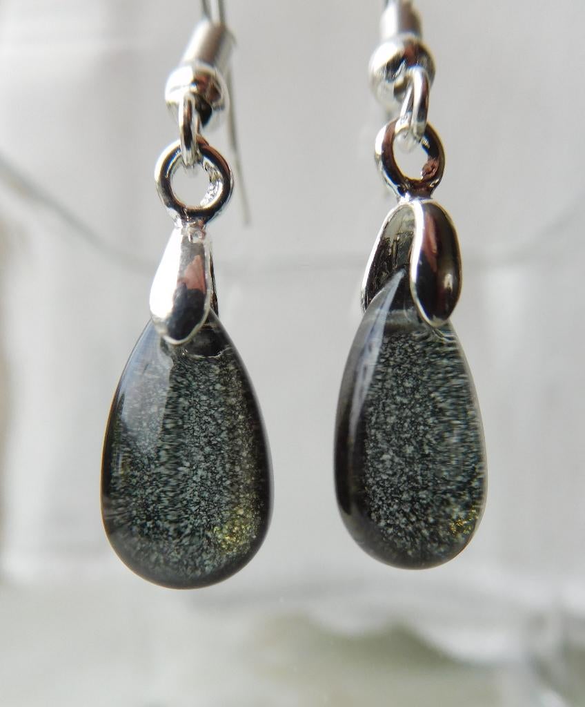 Druppel oorbelletjes (F86644), Ophalen of Verzenden, Nieuw, Overige materialen, Hangers