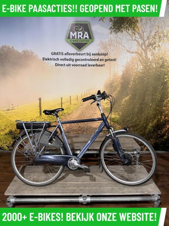 Gazelle Grenoble elektrische fiets met voorwiel motor!
