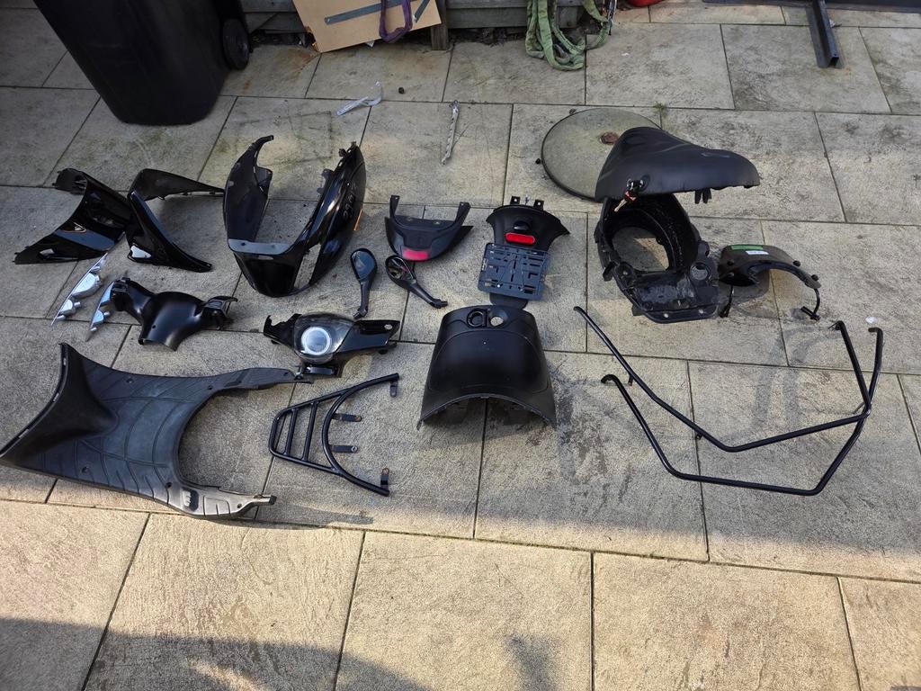 Zip onderdelen: kappen, angel eye teller, valbeugels, Ophalen of Verzenden