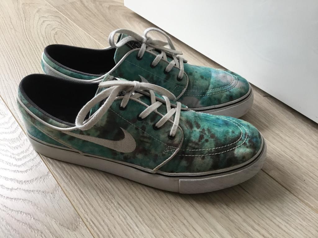 Nike SB Zoom Air - Stefan Janoski - maat 42,5 - groen, Overige kleuren, Nike, Ophalen of Verzenden, Sneakers of Gympen
